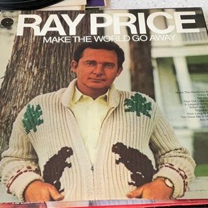 Ray Price “Make the World Go Away” Vinyl Album